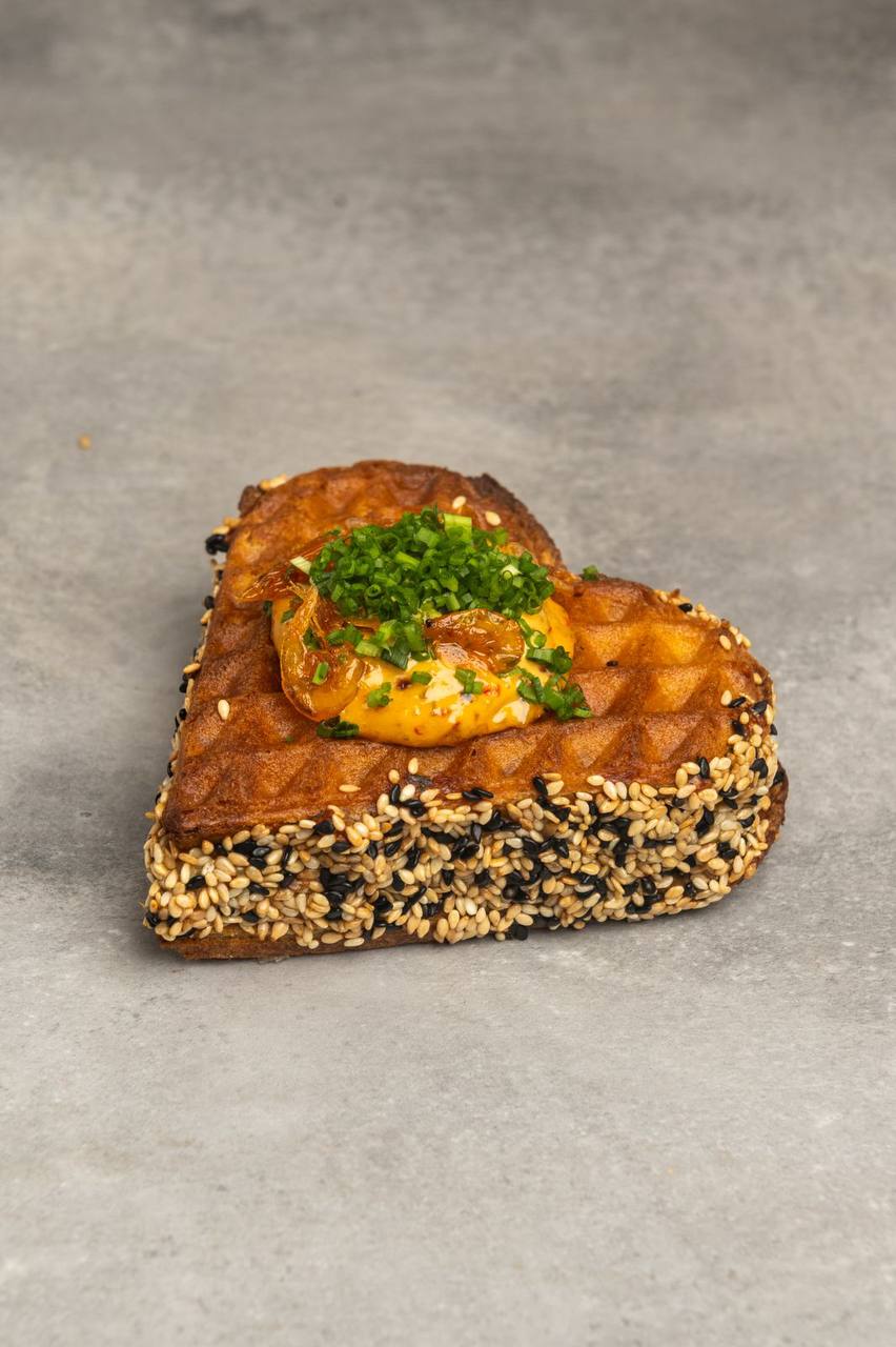 Waffle Prawn Toast
