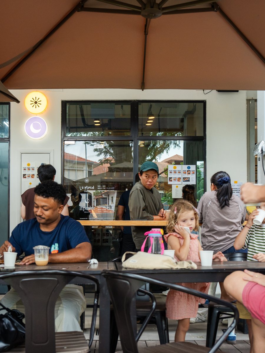 The Le Matin shopfront at Viva Vista