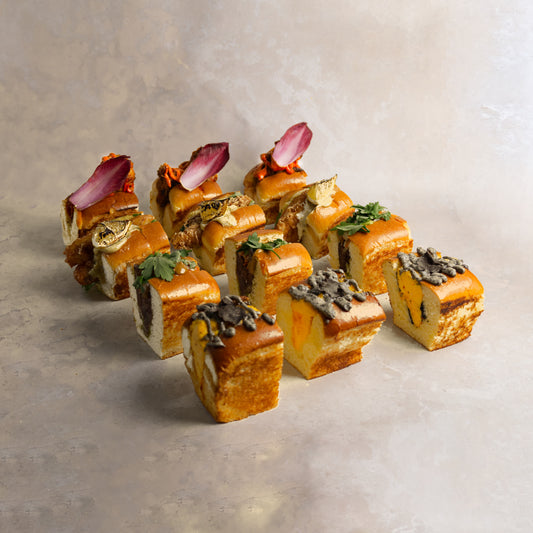 Mini Sourdough Brioche Roll Set